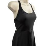 Halara  Black Halter Neck Cutout Back Active Dress Tennis Skirt Mini Size S Photo 1