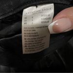 American Eagle  Black The Dream Curvy Super Hi Rise Distressed Denim Jeans Photo 9