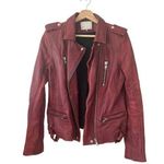 IRO  Barby Motorcycle Leather Jacket Moto Biker Photo 0