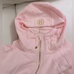 Lululemon NWT Scuba Full Zip Cropped Hoodie Jacket Strawberry Milkshake Gold 14 Photo 6