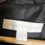 New York Company Plaid Duffle Coat Hooded Wool Toggle Button Women's Medium Black Photo 5