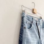 Lucky Brand  The High Rise Tomboy Distressed Side Stripe Light Wash Jeans Sz 2/26 Photo 2