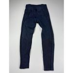Aerie  offline High Waist Athletic Leggings‎ Ribbed Side Panel Pants Navy Blue S Photo 6