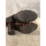 Carlos Santana Polly Suede Cutout Peep Toe Ankle Booties Heel Women Size 8M Zip Photo 6