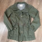 Ann Taylor LOFT linen blend jacket Cinch Waist pockets petites women’s size XXSP Photo 0