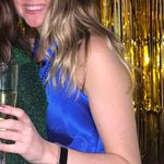 Dainty Hooligan Blue Halter Top Photo 1