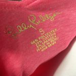 Lilly Pulitzer  Alessa Top Pink Sunset Ruffle Tank Small Photo 7