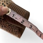 Cheetah Print Faux Leather Ankle Booties Size 9 Photo 4