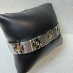 18K / Stainless Steel AURAFIN Men’s Bracelet 8.75” Long Multiple Photo 2