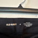 Old Navy High-Waisted Pixie Straight Ankle  Pants Photo 2