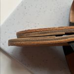 Catherine Malandrino Catherine’s Black and Brown Women's Sandals Slip ons Flats size 8 Photo 10