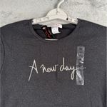 Celine Dion Shirt A New Day Vegas Concert Tee Y2K Bling Glitter Diva Pop Star Black Size XL Photo 3