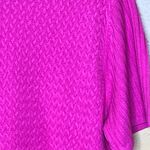 Sag Harbor  Sweater Pink Short Sleeve Shirt L Photo 2