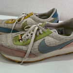 Nike Sun Club Shoes Daybreak Low Top Women 9 DM7605-100 Pastel Embroidered Photo 0