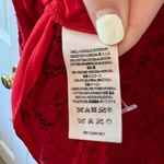 Saylor NWT x Free People Red Cherie Lace Mini Dress Size Large Photo 8