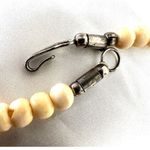 wood and bone elephant multi strand necklace Brown Photo 8