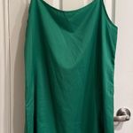 Green Organza Poofy Dress Size XL Photo 4