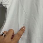 FIGS  Ribbed Longsleeve Underscrub in White, Size Large Photo 12