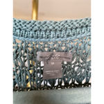 Aerie  Open-Knit Crochet Tank Top Beach Cover-Up Green Boho Festival Fairycore M Photo 3