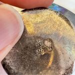 Vintage Alpaca Mexico Sterling Abalone Necklace Earrings Set Estate Jewelry Silver Photo 6