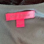 Betsey Johnson Green Velvet Retro Pinup Wiggle Dress Size 8 Photo 4