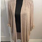 Lush Clothing Open Cardigan LUSH Sweater Large L Short Sleeve Photo 0