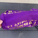 Victoria's Secret Vintage Victoria’s Secret Purple and Gold Small Duffle Purse Photo 1