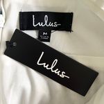 Lulus NWT Lulu’s Vision of Elegance White Sequin Pleated Mini Dress Photo 9