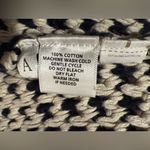 Loft  Navy and Cream Striped Cardigan‎ Size M Photo 8