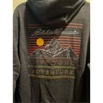 Eddie Bauer  Charcoal Heather Grey Pullover Hoodie Woman’s Medium NEW Photo 12
