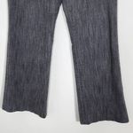Willi Smith Gray Denim Wide Leg Trouser Jean Size 8 Bootcut Gray Jeans Photo 2