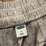 Old Navy linen blend pinstripe cargo pant size small Photo 7