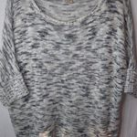 Eyelash Couture Eyelash XLJ Gray Heathered Oversized Sweater Photo 0