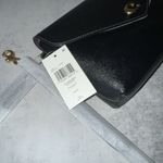 Coach CC487 Black Wyn Cross Grain Leather Clutch Wristlet Bag NWT $225 MRSP Photo 5