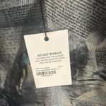 Miaou Anya Newsprint Mini Dress Gray Size L Photo 8