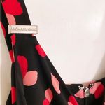Michael Kors Jumpsuit Rose Petals Red Pink Black Size Small Photo 2