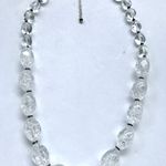 Handmade Crackled Quartz Necklace. Fire And Ice Necklace Photo 1
