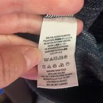 Free People Navy & White Space Dye Long Pencil Skirt with zippered slit Photo 4