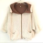 Cherish  Sherpa dolman sleeve hooded jacket M Photo 0