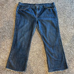 Bitten‎ Sarah Jessica Parker Women's Blue Wide Leg Jeans size 22R Photo 0