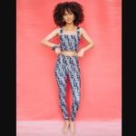 Dazey LA  Waterfall Woman Active Square Neck Swim Stretch Active Tank Top S Photo 2