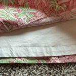 Vineyard Vines pink & green floral mini sheath dress size 14 Photo 5