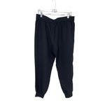 Joie  Pants Womens Large Mariner Jogger Black Caviar Cropped Relaxed Crepe Photo 2