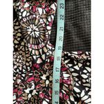 Christopher & Banks Black/Brown/Burg Medallion Jacket Zip Up Pockets Size M Photo 8