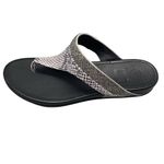 FitFlop  Banda Crystal IMI-Snake Toe Post Sandal Size US 10 B30-068‎ Photo 8