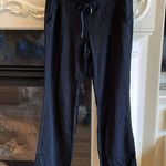 The Comfy Soft Modal Pants Sweatpants Black Drawstring Elastic Womens Small Lounge Photo 2