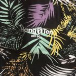 Hang Ten ✅ NWOT Black Tropical print, Casual Dress UPF 50+ UV Protection Photo 5