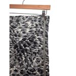 Talbots Petites Womens Gray Skirt Pencil Animal Print Career Work Outfit Size 6P Photo 4