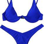 SheIn Cobalt Blue Underwire Bikini  Photo 0