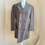 Donna Karan  New York Wool Linen Blend Italian Oversized Blazer Photo 1
